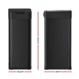 Devanti 50L Sensor Bin Motion Rubbish Bins Kitchen Automatic Trash Can Black