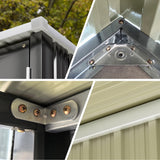 Giantz Garden Shed Sheds Outdoor Storage 2.06x1.96M Tool Workshop House Shelter