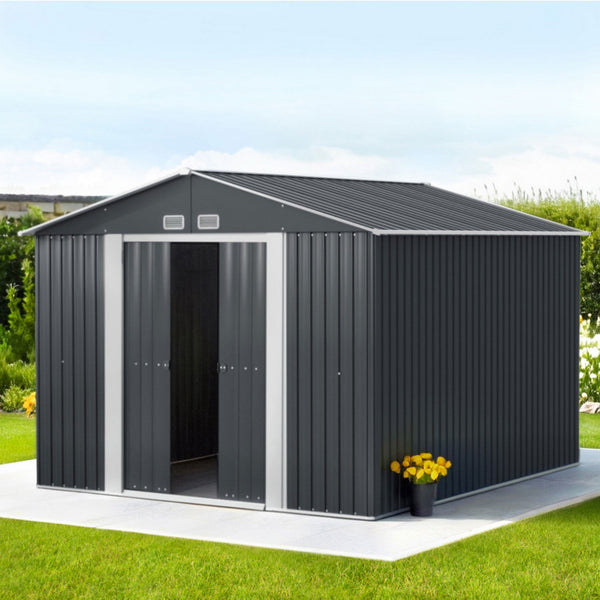 Giantz Garden Shed 3x3M Outdoor Storage Tool Workshop House Shelter