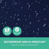 Outdoor Cantilever Umbrella | 3m | Instahut | Navy