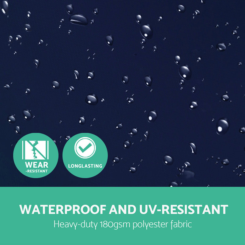 Outdoor Cantilever Umbrella | 3m | Instahut | Navy
