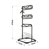Samland Heavy Duty Three Tier Rotable Saddle Stand Saddle Rack