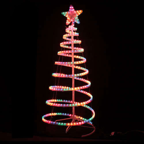 Samland Led 145cm Rope Light Christmas Tree & Star Motif Xmas New