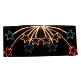 Samland Led Animated 10 Stars Motif Rope Light for Christmas 2.2m
