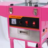 Samland Commercial Fairy Floss Machine with Wheeled Cart