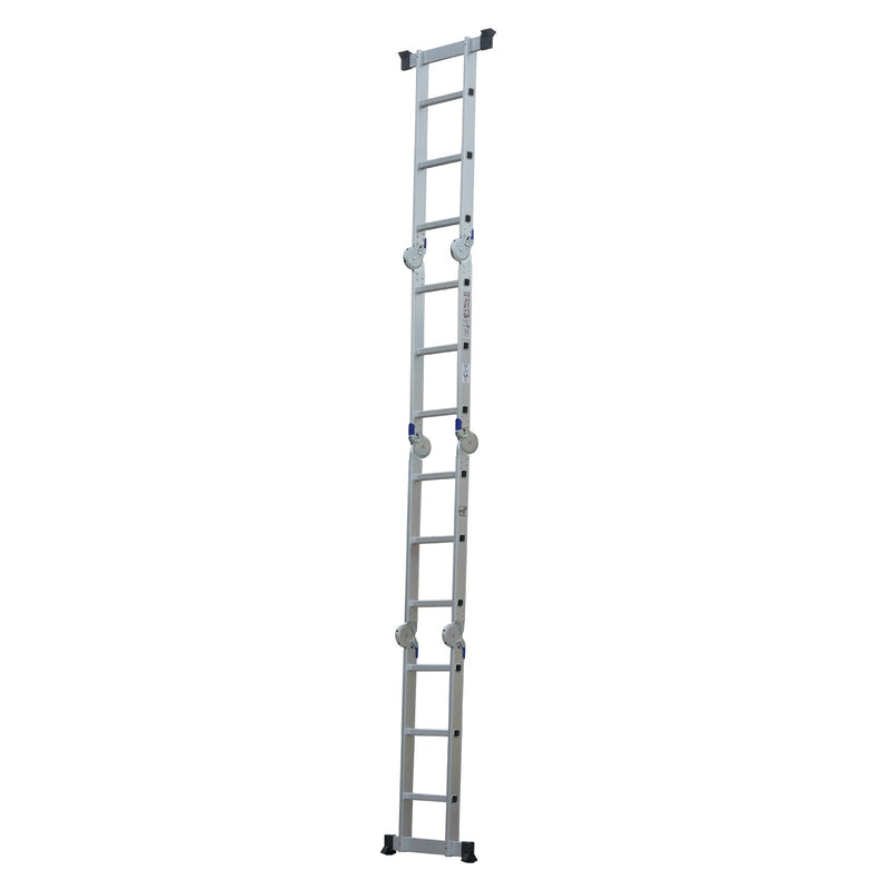 Samland 3.6M Multi-Purpose Aluminium Ladder  - 4 X 3 Rungs-LA303