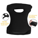 Black Gardening Knee Pads (2-Pack): Ultra-Thick Memory Foam, Adjustable Straps – Ideal for Gardening, Cleaning, Flooring & Work