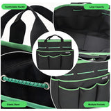 Complete 8-Piece Garden Tool Set with Carry Bag – Stainless Steel & Aluminum Tools for Digging, Pruning, Planting, and Weeding