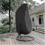 Barsinfi Oxford Zipper Hanging Chair Cover 190 X 115 Cm Waterproof Cover for Garden and Outdoor Furniture 190 X 115 Cm_max