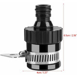 Universal Adjustable Faucet Connector Garden Hose Connector Adapter For Gardening Kitchen Car Washing Cleaning