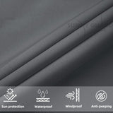 Triangular Shade Sail 3X3X3M Waterproof Shade Cloth Uv Protection For Patio Garden, Terrace, Outdoor, Balcony,