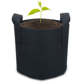 2 Pack 38 Litre - 10 Gallon Non-Woven Planting Bags - 40 X 30 Cm - With Carry Handles - For Garden, Greenhouse, Etc. -