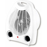 Electric Fan Heater, Electric Stove, 1000W / 2000W, Hot Air Thermo Convector 2 Powers Intuitive Button, Silent, Portable