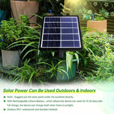 15m Solar Irrigation System with Timer, Automatic Drip Kit, Anti-Siphon, for Garden Greenhouse Vegetables