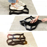 36 Paving Molds for Garden Tiles and Stones, 36x36x3.6cm