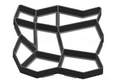 36 Paving Molds for Garden Tiles and Stones, 36x36x3.6cm