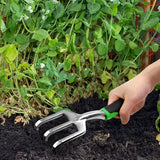 3-Piece Garden Tool Set - Gardening Set - Garden Kit - Tools for the Garden - Hand Tools - Garden Shears - Ideal Garden Gift for Women and Men - For Garden Lovers - Green