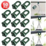 Greenhouse Hanging Clamps | 50pcs | Plant Crop Clips Hooks for Greenhouses