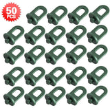 Greenhouse Hanging Clamps | 50pcs | Plant Crop Clips Hooks for Greenhouses