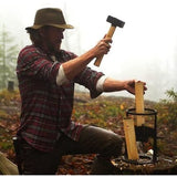 Powerful Cast Iron Wood Splitter | Manual Log Splitter | 19.2 cm