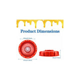 IBC Tank Lid 163mm 1000l IBC Tank Lid IBC Tote Tank Lid Vented IBC Water Tank Lid for 1000L Water Tank