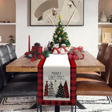Table Runner - Christmas Table Runner - Christmas Decorations - Christmas Table Runner 33x183 cm - Christmas Table Decorations - Christmas Decorations 2024 - Christmas Decorations (Christmas Red)