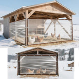 Transparent tarpaulin with eyelets, transparent tarpaulin for outdoor use, waterproof film, woven tarpaulin, canvas, awning, durable, weatherproof, multifunctional tarpaulin 3 x 4m