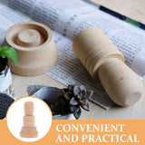 SWETRACE Wood Paper Pot Maker Seedling Cultivation Rectangular Gardening Tools 1 Set