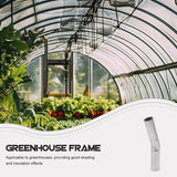 SWETRACE 10Pcs Greenhouse Frame Building Connectors in Steel for Garden Use