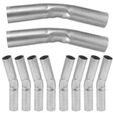 SWETRACE 10Pcs Greenhouse Frame Building Connectors in Steel for Garden Use