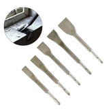 Curved Chisel Chisel Bit Drill Bit Round Shank Sds-Plus Square Handle 1Pc Carbon Steel Elbow Electric Pick Head 14×180×20Mm Smile Home 14×180×20Mm