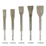 Curved Chisel Chisel Bit Drill Bit Round Shank Sds-Plus Square Handle 1Pc Carbon Steel Elbow Electric Pick Head 14×180×20Mm Smile Home 14×180×25Mm