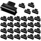 30pcs Greenhouse Pipe Clamps Garden Hoop Raised Bed Plant Clip Row Cover Support Smile Home