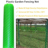 Mesh Tree Trunk Protectors Black 15.7X118 Inch Plastic Garden Netting For Deer Protection Plant Guard Barrier Fence Wrap Green
