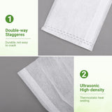 Grow Bags - Gardening - Grow Pots - Vegetable Garden - Seedlings - Plant Bags - Non-woven Grow Bags - Growing Set - Breathable Fleece - Plant Pots - Garden - Sowing - Cuttings - Vegetables - Fruit - Plant Bag - Vegetable Gardening - Sustainable - White -