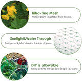Tutuviw Bird Netting Garden Netting Pest Barrier,Cicada Netting for Garden Against Birds, Deer,Squirrels(13 x 19.8ft Green)