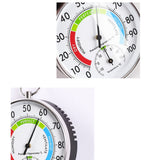Thermometer and Hygrometer - Ideal Greenhouse Thermometer and Humidity Meter To Monitor Maximum and Minimum Temperatures and Humidity Easily Wall Mounted Multicolor bottom