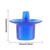 100pcs Queen Bee Cell Cups, Beekeeping Apiculture Queen bee Rearing Supplies Way Bees Escape Equipment Beekeeping (Blue)