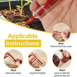 6 PCS Mini Seed Spreader, 2024 New Mini Sowing Seed Dispenser, Small Seed Planter Tool, Seed Sower Spreader Handheld