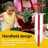 6 PCS Mini Seed Spreader, 2024 New Mini Sowing Seed Dispenser, Small Seed Planter Tool, Seed Sower Spreader Handheld