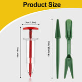 6 PCS Mini Seed Spreader, 2024 New Mini Sowing Seed Dispenser, Small Seed Planter Tool, Seed Sower Spreader Handheld