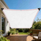 Garden Plants Shade Cloth with Grommets, 3.28x6.56ft Mesh Fabric Sunshade Cover Net, White