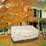 Patio Loveseat Cover Heavy Duty Outdoor Furniture Protector Water Resistant Sun Protection Durable Furniture Cover for Garden and Yard Use