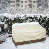 Patio Loveseat Cover Heavy Duty Outdoor Furniture Protector Water Resistant Sun Protection Durable Furniture Cover for Garden and Yard Use