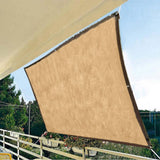 Square Shade Cloth with Grommets - Durable Sunblock Mesh Tarp for Garden, Patio, Greenhouse, Pergola & Chicken Coop Cover, UV Resistant & Breathable