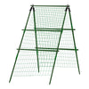 Trellis for Climbing Plants Outdoor,16 inX47 in A-Frame Cucumber Trellis for Raised Bed with Climbing Net, Garden Trellis for Climbing Plants for Cucumber,Tomato, Grapes and Flowers