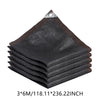 90% Shade Cloth,10x20ft Tear Resistant Sun Shade Net with Reinforced Grommet,Durable Garden Shade Tarp Cover for Greenhouse,Plant Cover, Chicken Coop,Patio and Pergola,Black