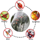 7.87 X 6.56 Ft Plant Covers Freeze Protection, Plant Covers for Winter Outdoor Plants with Drawstring and Zipper, Winter Plant Covers Freeze Pprotection for Protect Trees Shrubs from Cold Frost