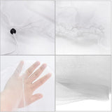 7.87 X 6.56 Ft Plant Covers Freeze Protection, Plant Covers for Winter Outdoor Plants with Drawstring and Zipper, Winter Plant Covers Freeze Pprotection for Protect Trees Shrubs from Cold Frost