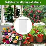 7.87 X 6.56 Ft Plant Covers Freeze Protection, Plant Covers for Winter Outdoor Plants with Drawstring and Zipper, Winter Plant Covers Freeze Pprotection for Protect Trees Shrubs from Cold Frost
